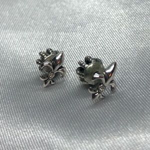 Juicy Couture fleur de lis ⚜️ earrings